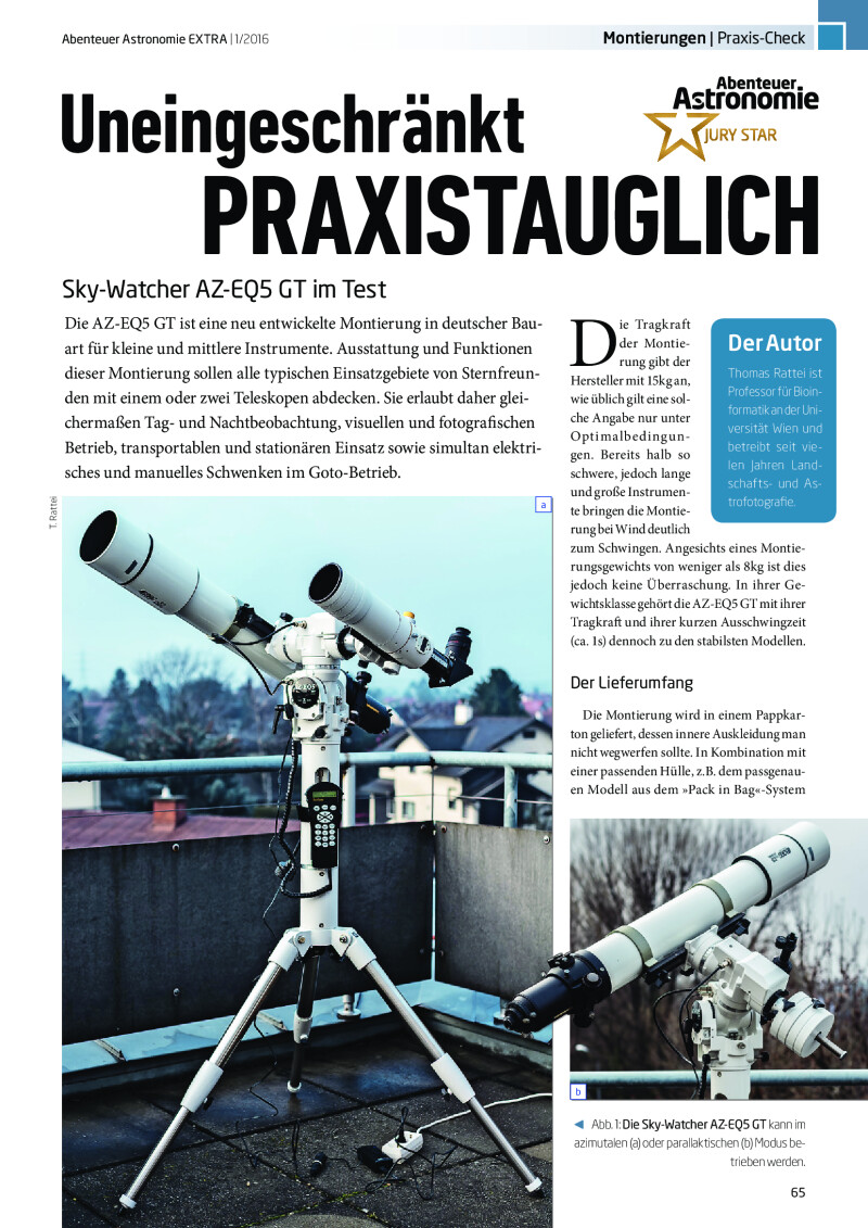 Sky-Watcher AZ-EQ5 GT