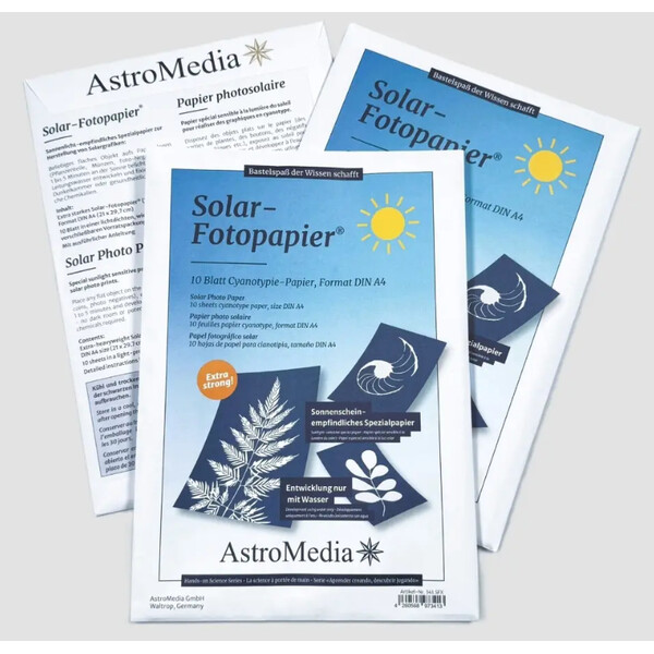 Kit AstroMedia Das Solar-Fotopapier DIN A4 10 Stück