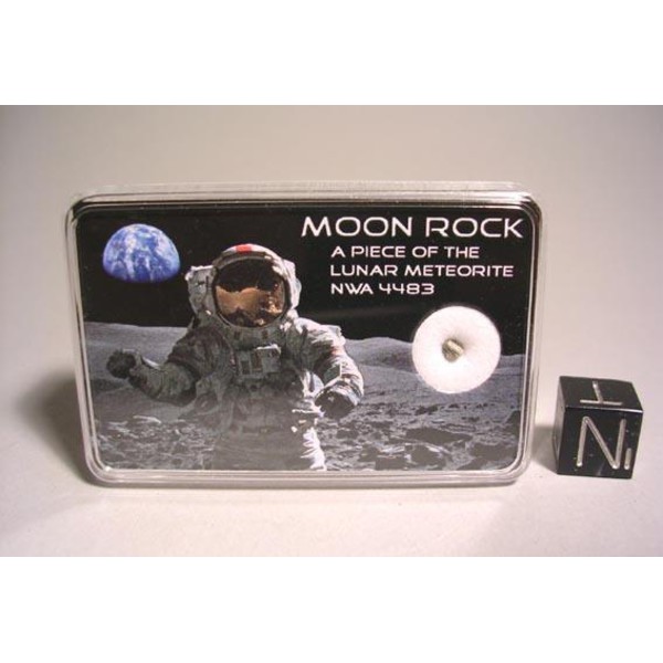 Echter Mond Meteorit NWA 4483, Groß