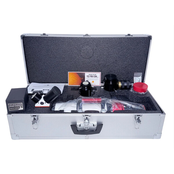 Télescope solaire Lunt Solar Systems ST 80/560 LS80MT Ha B1800 PT DS Premium Kit