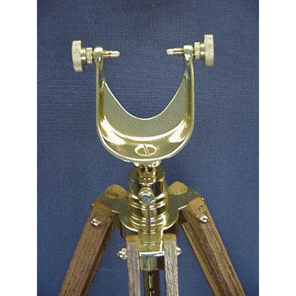 Télescope laiton The Glass Eye Cape Cod Brass Trépied en Teak