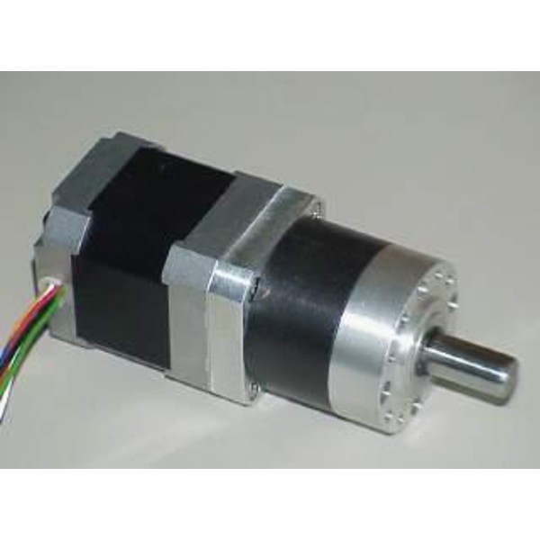 Astro Electronic SECM5-Schrittmotor mit Planetengetriebe 16:1 Welle