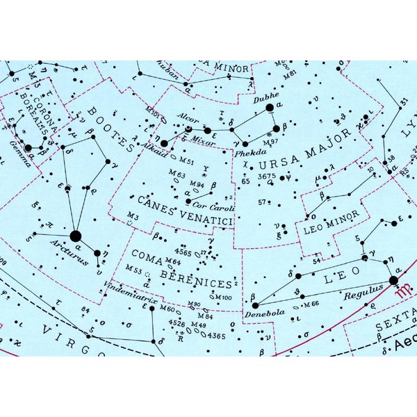Freemedia Sternkarte Star chart Sirius big model