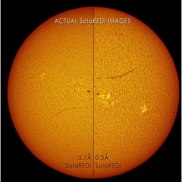 Télescope solaire DayStar ST 60/1375 0.5Å SolaREDi Alpha Penta OTA