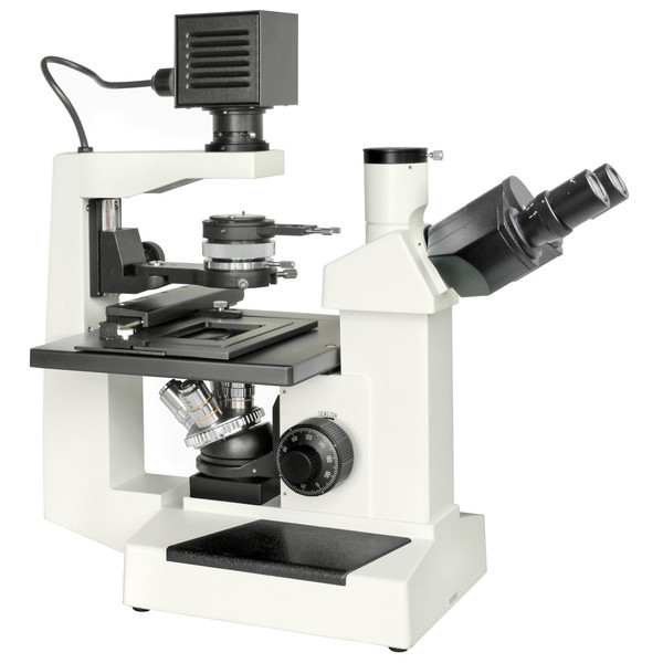 Bresser Inverses Mikroskop Science IVM 401, invers, trino, 100x - 400x