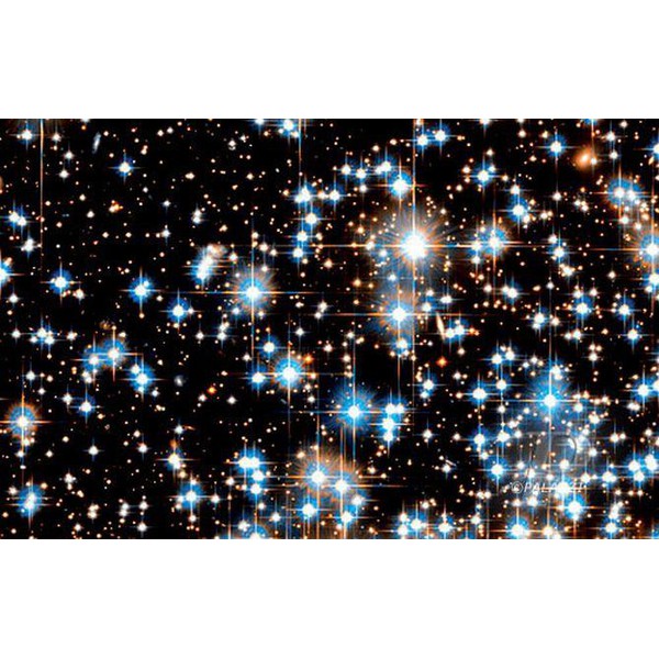 Affiche Palazzi Verlag Globular Cluster - Hubble Space Telescope 75x50