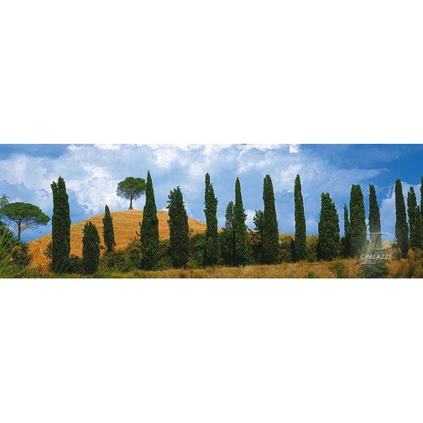 Affiche Palazzi Verlag Val Dórica, Toscane, impression sur toile