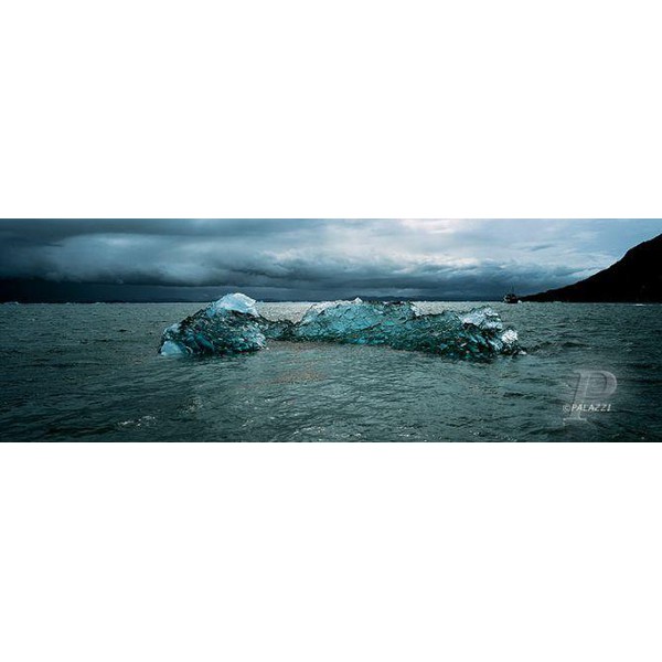 Affiche Palazzi Verlag Lagune San Rafael, Chili, impression sur toile