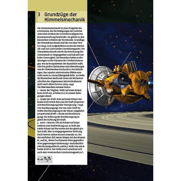 Kosmos Verlag Livre "Kompendium der Astronomie"