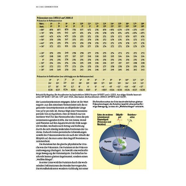 Kosmos Verlag Livre "Kompendium der Astronomie"