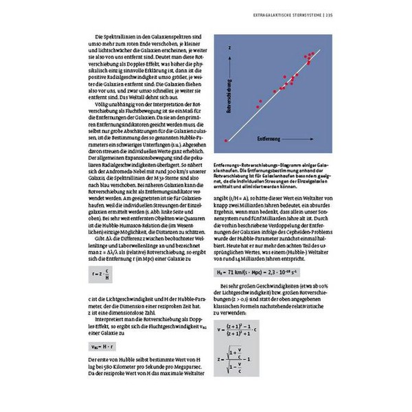 Kosmos Verlag Livre "Kompendium der Astronomie"