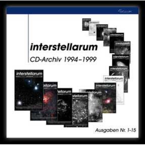 Oculum Verlag Interstellarum CD-Archiv 1994-1999 Ausgaben Nr. 1-15