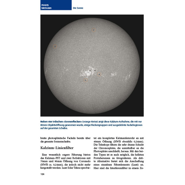 Oculum Verlag Livre "Die Sonne" (une introduction pour astronomes amateurs)