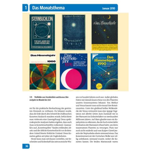 Kosmos Verlag Jahrbuch Kosmos Himmelsjahr 2010