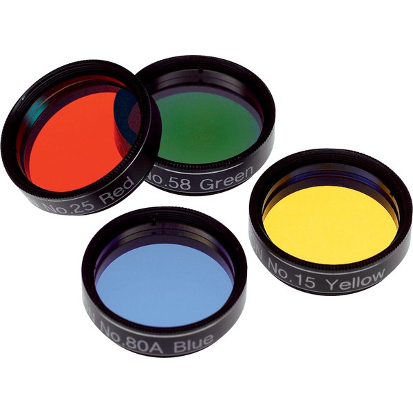 Orion Jeu de filtres colorés - 31,75 mm