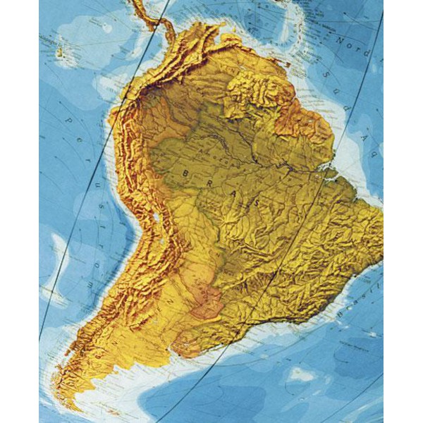 Columbus Globe sur pied bois Duo 51cm