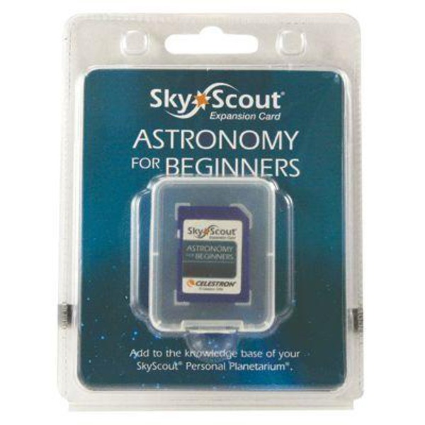 Celestron Carte d'extension SkyScout "Astronomy for Beginners"