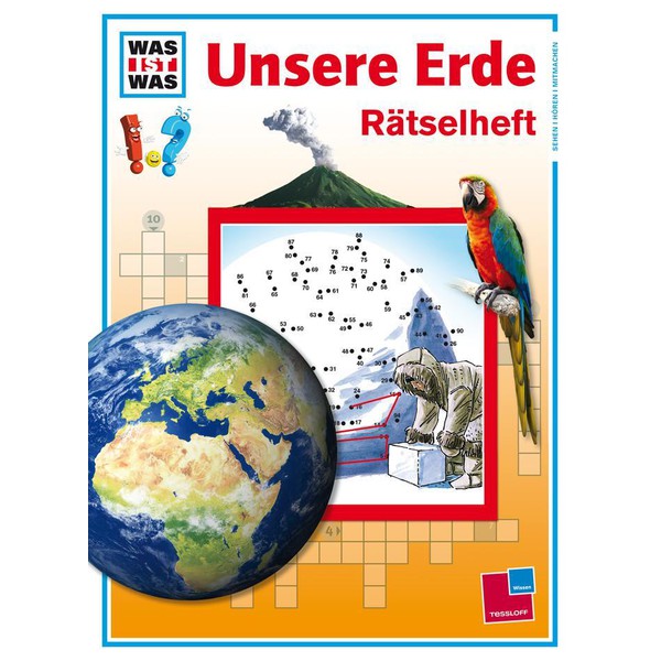 Tessloff-Verlag Cahier de jeux et quiz "Rätselheft Unsere Erde"