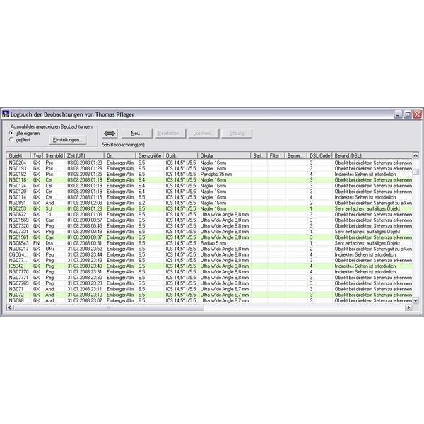 Oculum Verlag Software Eye & Telescope 3.0