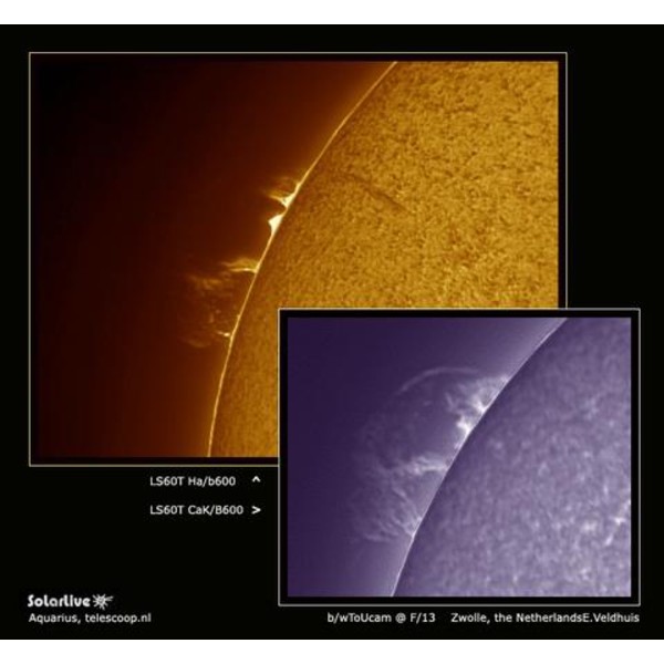 Lunt Solar Systems Sonnenteleskop Lunt ST 60/500 LS60T Ha C OTA