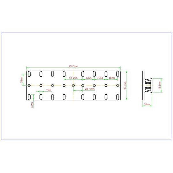 William Optics Queue d'aronde standard Vixen Version longue