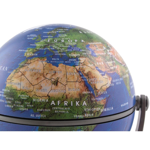 Mini-globe Stellanova Mini globe avec questionnaire QI 10cm (Allemand)