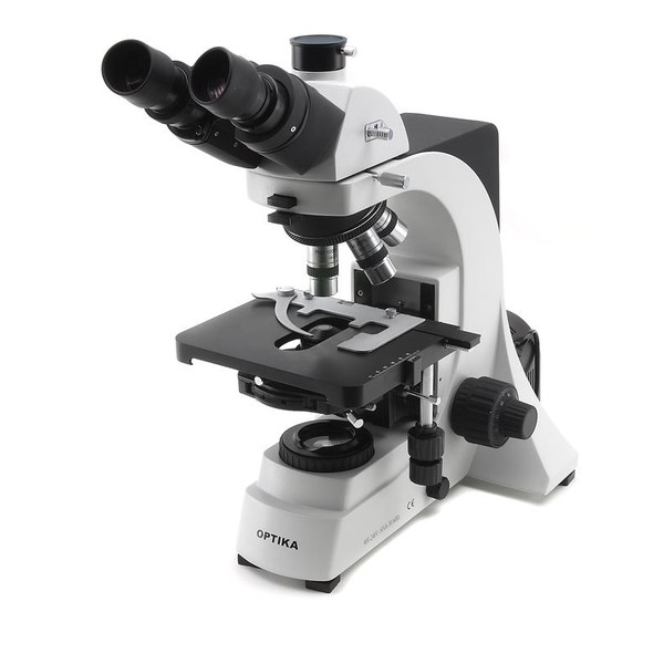 Optika Mikroskop B-600Tph, 100 - 1000x, trinokular, Planachromatische Phasenkontrastobjektive