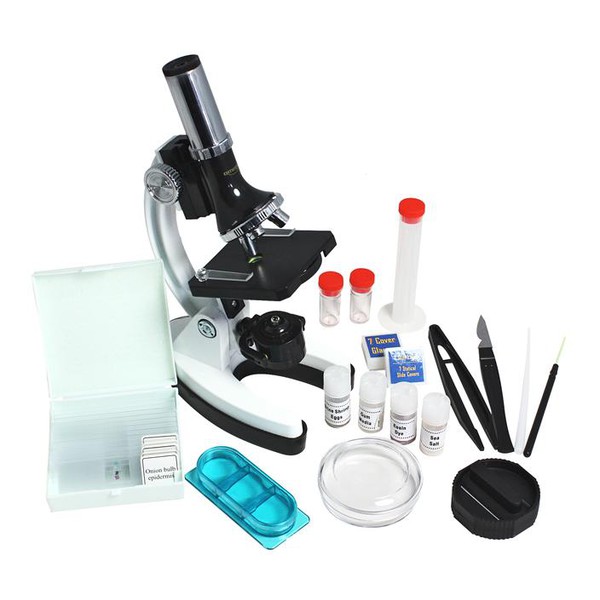 Omegon Kit microscope Mono View 1200 x, manuel inclus