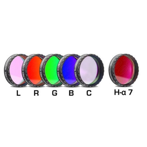 Baader Jeu de filtres LRGBC-H-alpha 7nm 31,75 mm