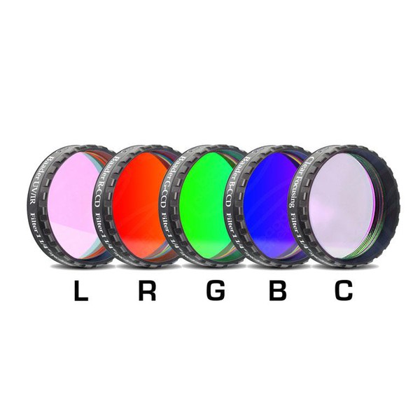 Baader Jeu de filtres LRGBC-H-alpha 35nm, OIII et SII 31,75 mm