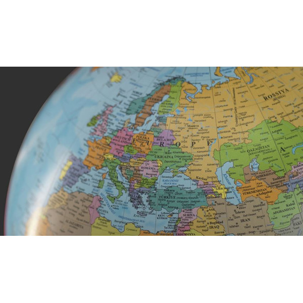 Globe sur pied Zoffoli living Colombo Celeste 50cm