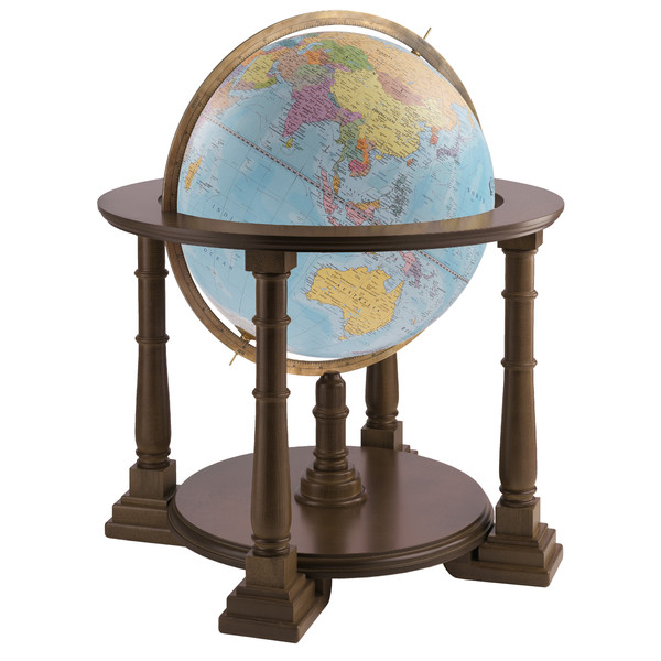 Globe sur pied Zoffoli living Mercatore Celeste 50cm