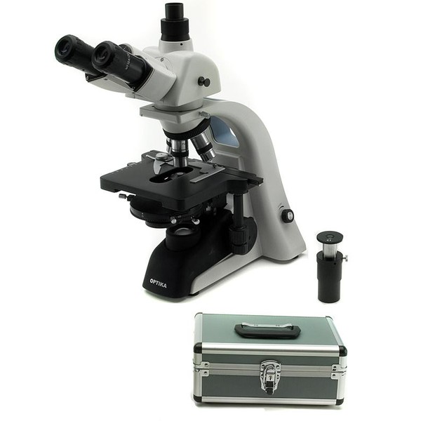 Microscope Optika B-353Ph, trinoculaire, contraste de phase, X-LED