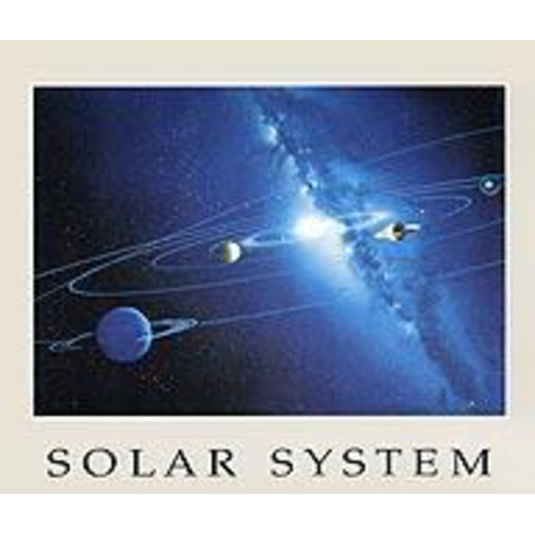 Affiche Palazzi Verlag Système solaire