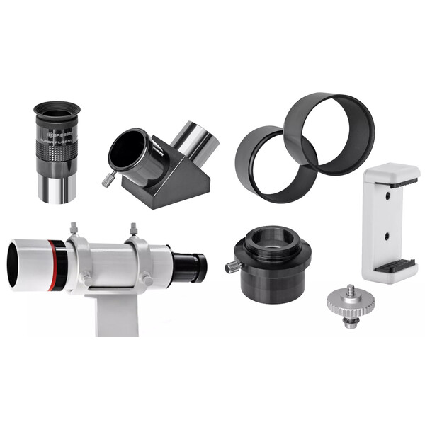 Bresser Teleskop AC 102/1000 Messier Hexafoc EXOS-1