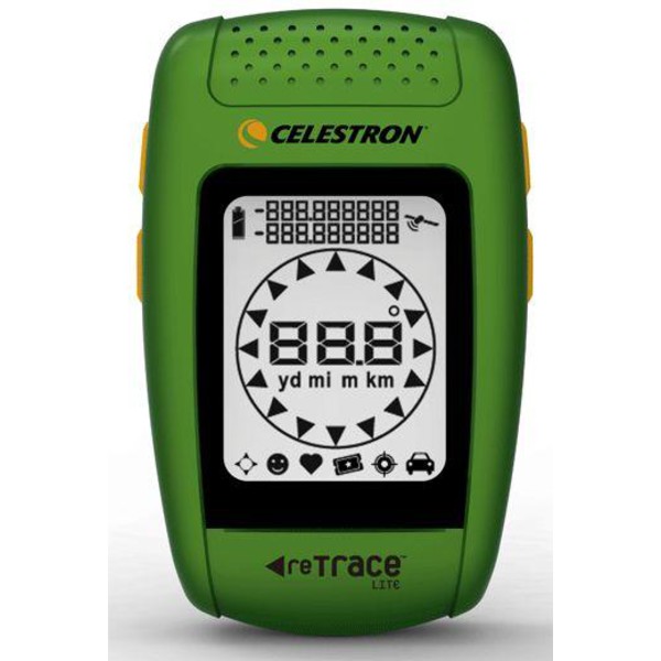 Celestron reTrace Lite GPS - Chercheur de pistes avec boussole numérique, vert