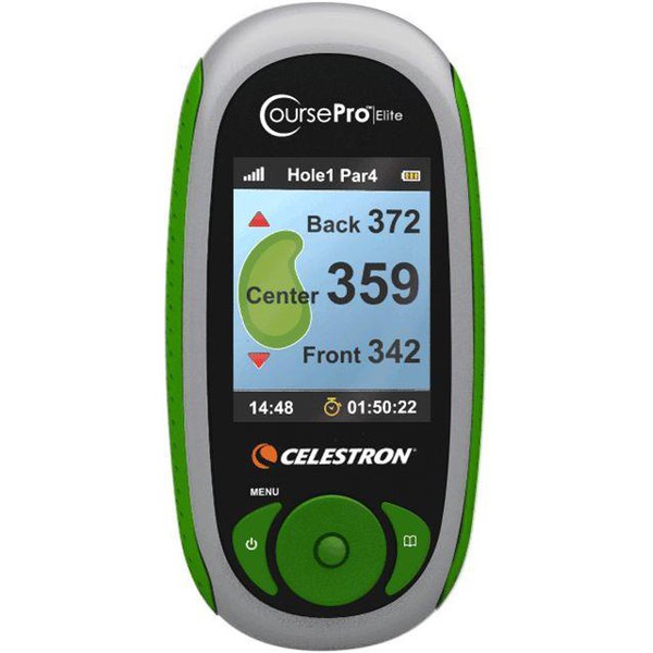 Celestron CoursePro Elite Golf Navi GPS Rangefinder, grün