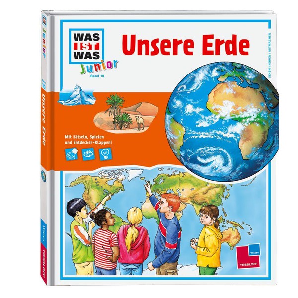 Tessloff-Verlag Livre "WAS IST WAS Junior Band 10: Unsere Erde"