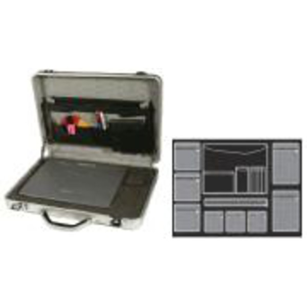 PELI Valise M1750 verte sur roulettes, avec mousse