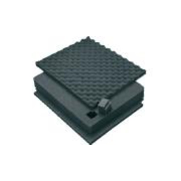 PELI Valise M1750 verte sur roulettes, avec mousse