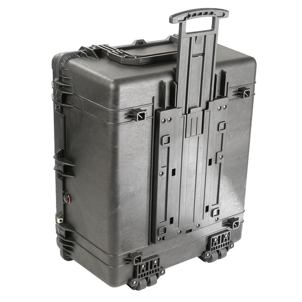 PELI Valise M1690 noire sur roulettes, avec cubes en mousse