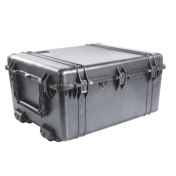 PELI Koffer M1690 schwarz inkl. Würfelschaumstoff inkl. Rollen