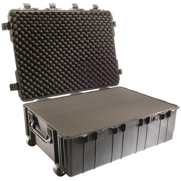 PELI Valise M1730 noire sur roulettes, avec mousse