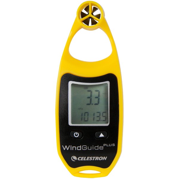 Station météo sans fil Celestron Anémomètre WindGuide Plus -Yellow
