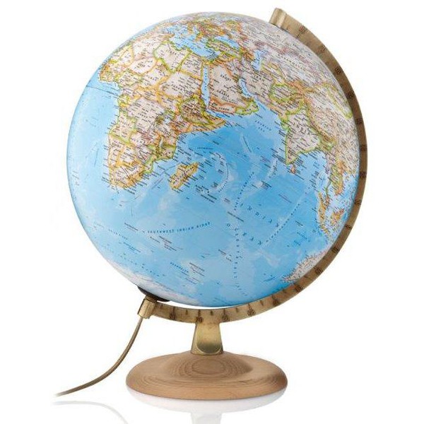National Geographic Globe terrestre Classic pied or