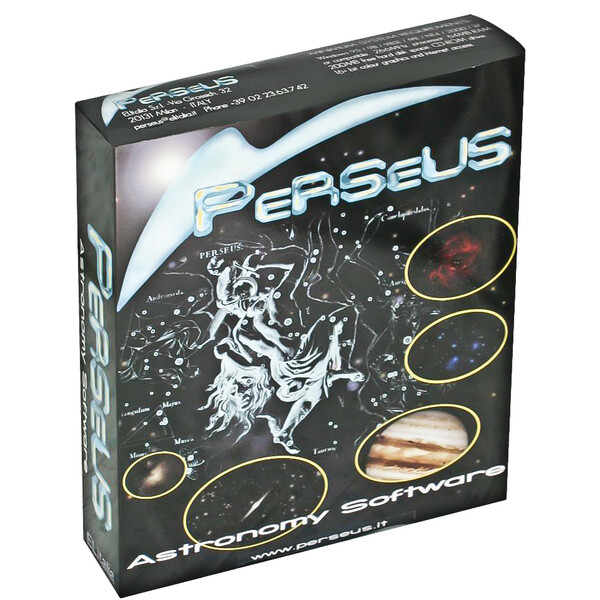 10 Micron Logiciel de contrôle "Perseus" pour planétarium et télecope (version PC, engl.)
