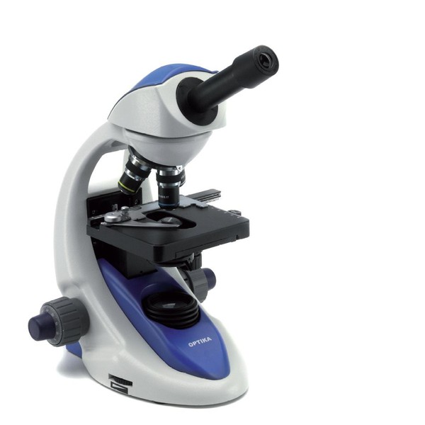 Microscope Optika B-191s, monoculaire 600x, X-LED²