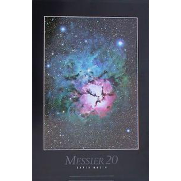Affiche Trifid-Nebula M 20 by David Malin