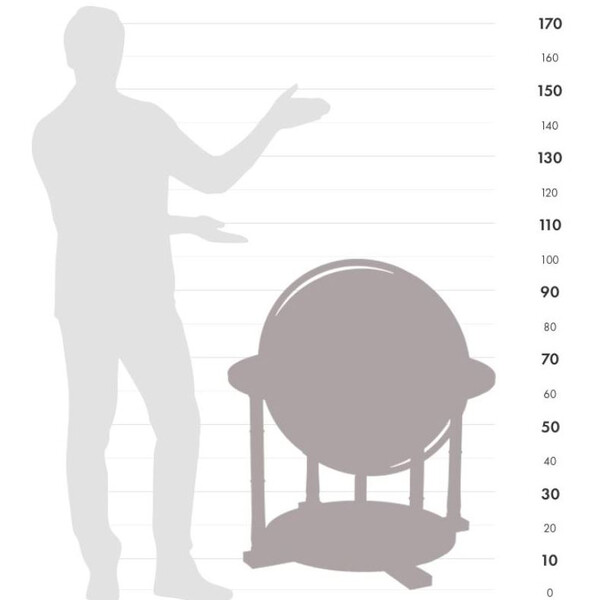 Zoffoli living Standglobus Aries 60cm