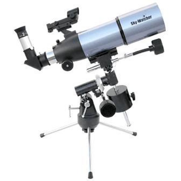 Skywatcher Teleskop AC 80/400 StarTravel EQ-1 + Tischstativ
